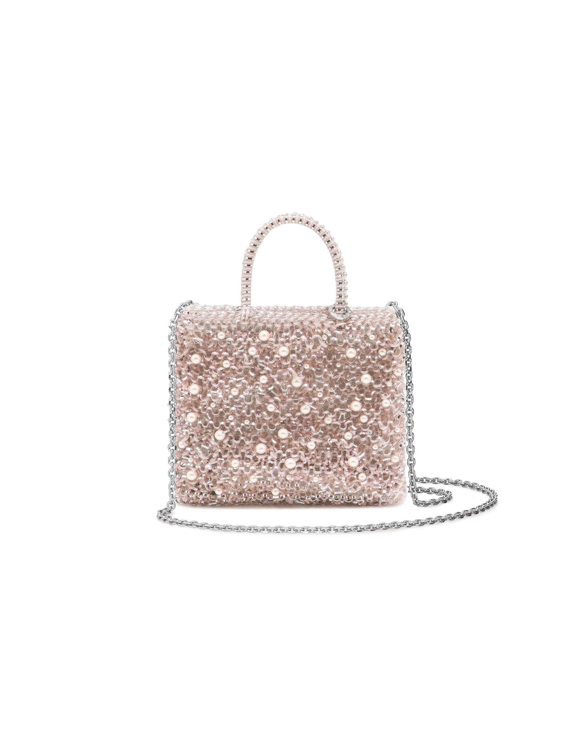 Perla Glitter Standard Miniatura Wirebag by ANTEPRIMA WIREBAG