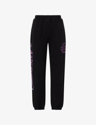 Airbrushed Cotton-Jersey Jogging Bottoms by ANTI SOCIAL SOCIAL CLUB