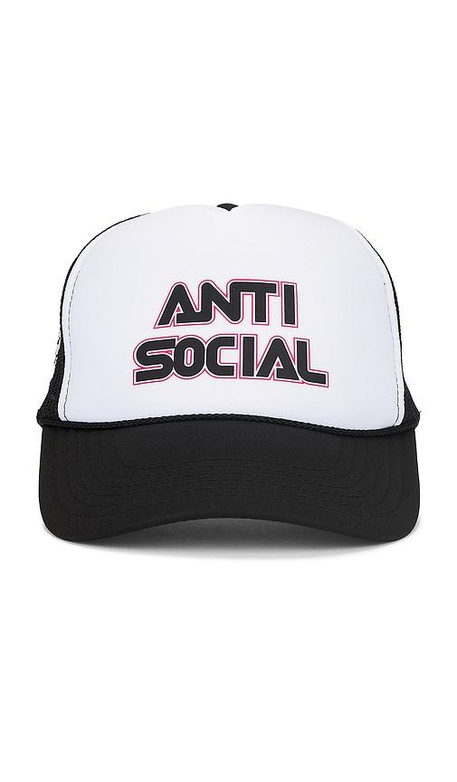 Anti Social Social Club Assc Racing Trucker Hat in Black by ANTI SOCIAL SOCIAL CLUB