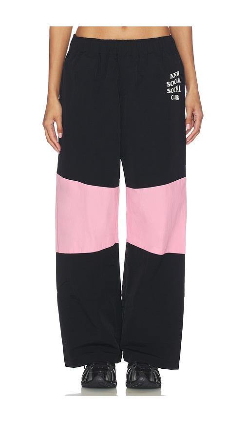 Anti Social Social Club Track Pants in Black by ANTI SOCIAL SOCIAL CLUB