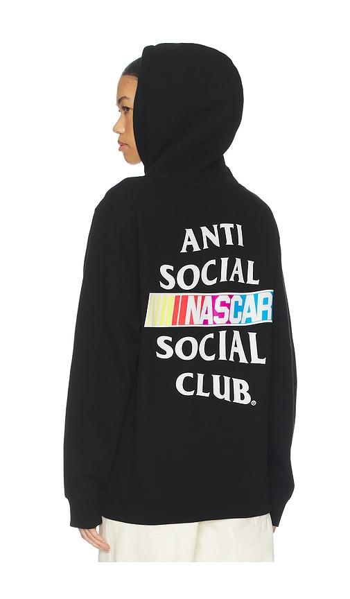 Anti Social Social Club x Nascar Games Hoodie in Black by ANTI SOCIAL SOCIAL CLUB