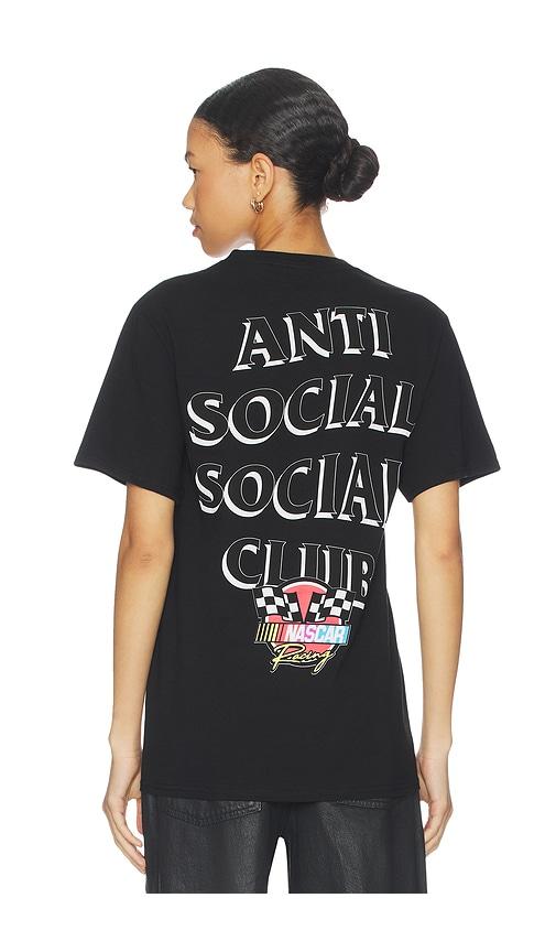 Anti Social Social Club x Nascar Motorsport Tee in Black by ANTI SOCIAL SOCIAL CLUB