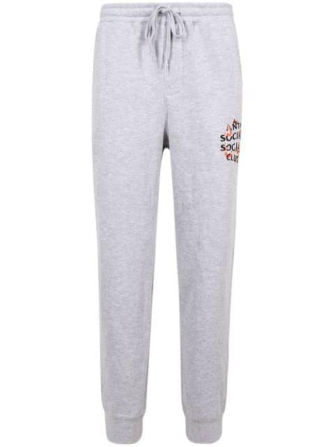 Kkoch logo-print track pants by ANTI SOCIAL SOCIAL CLUB