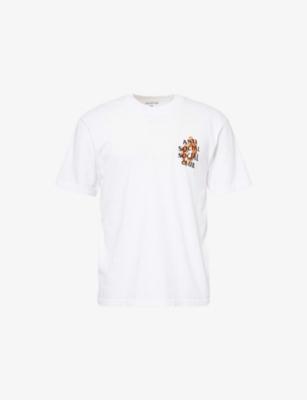 Koi Logo-Print Cotton T-Shirt by ANTI SOCIAL SOCIAL CLUB