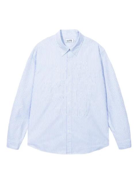 Mind Games striped button-up shirt by ANTI SOCIAL SOCIAL CLUB