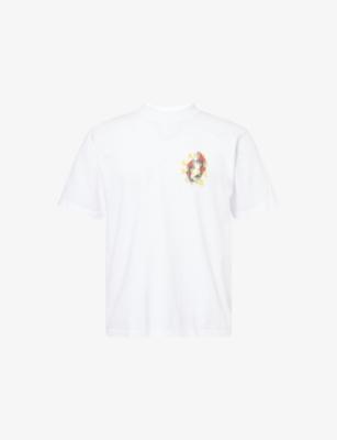 Printed Crewneck Cotton-Jersey T-Shirt by ANTI SOCIAL SOCIAL CLUB