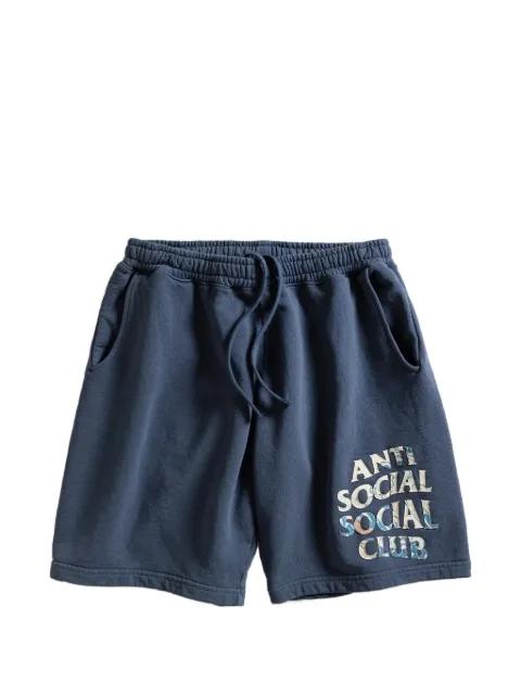 Tonkatsu: Boro Wave shorts by ANTI SOCIAL SOCIAL CLUB