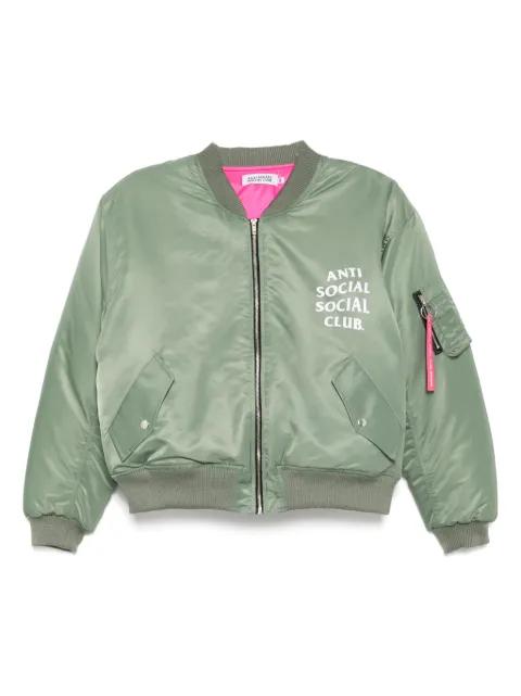 Welcome To The Club MA-1 jacket by ANTI SOCIAL SOCIAL CLUB
