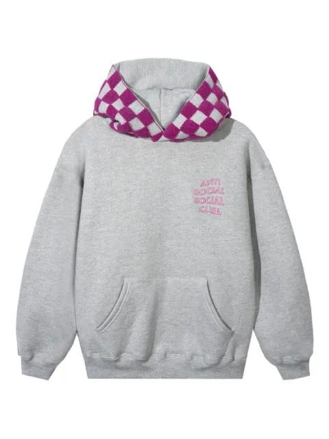 checked hoodie by ANTI SOCIAL SOCIAL CLUB