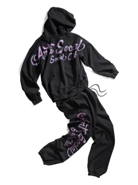 drawstring-waist track pants by ANTI SOCIAL SOCIAL CLUB