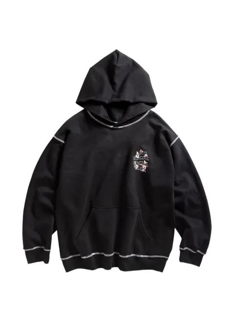 floral-pattern hoodie by ANTI SOCIAL SOCIAL CLUB