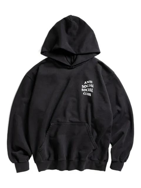 logo-print hoodie by ANTI SOCIAL SOCIAL CLUB