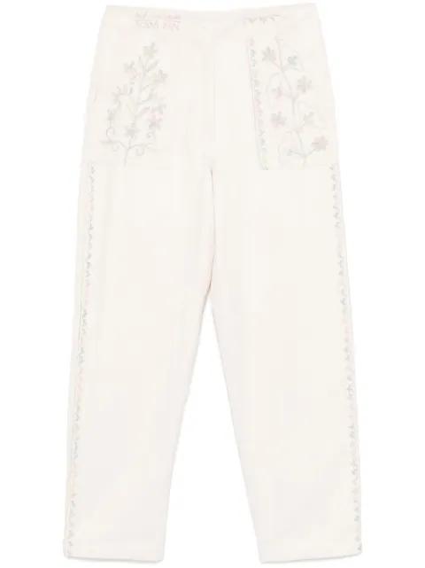 Alex straight-leg trousers by ANTIK BATIK