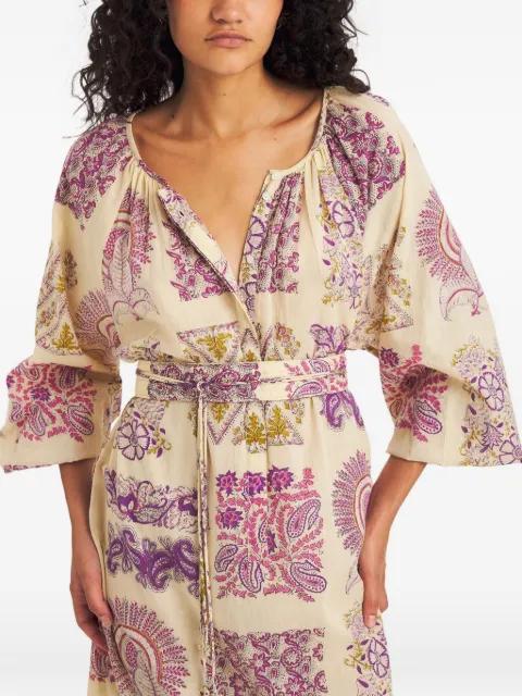 Jane paisley-print maxi dress by ANTIK BATIK