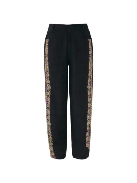 embroidered trousers by ANTIK BATIK