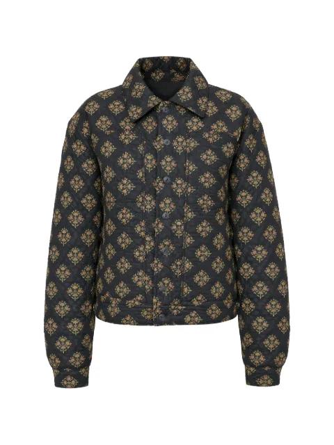 quilted floral jacket by ANTIK BATIK