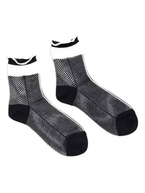 herringbone trim socks by ANTIPAST