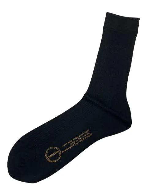ribbed cotton socks by ANTIPAST