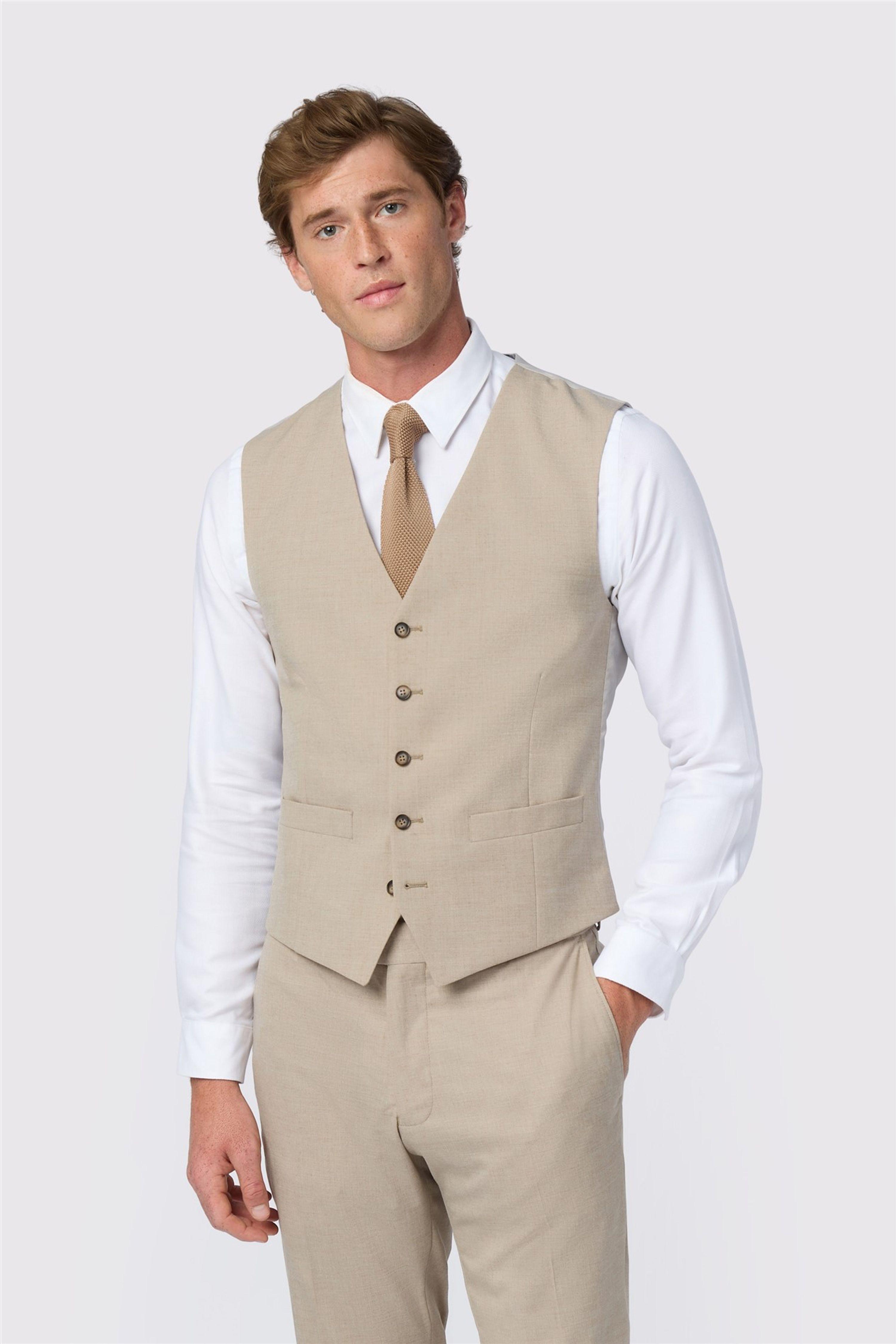 Single Breasted Five Button Slim Fit Waistcoat by ANTIQUE ROGUE