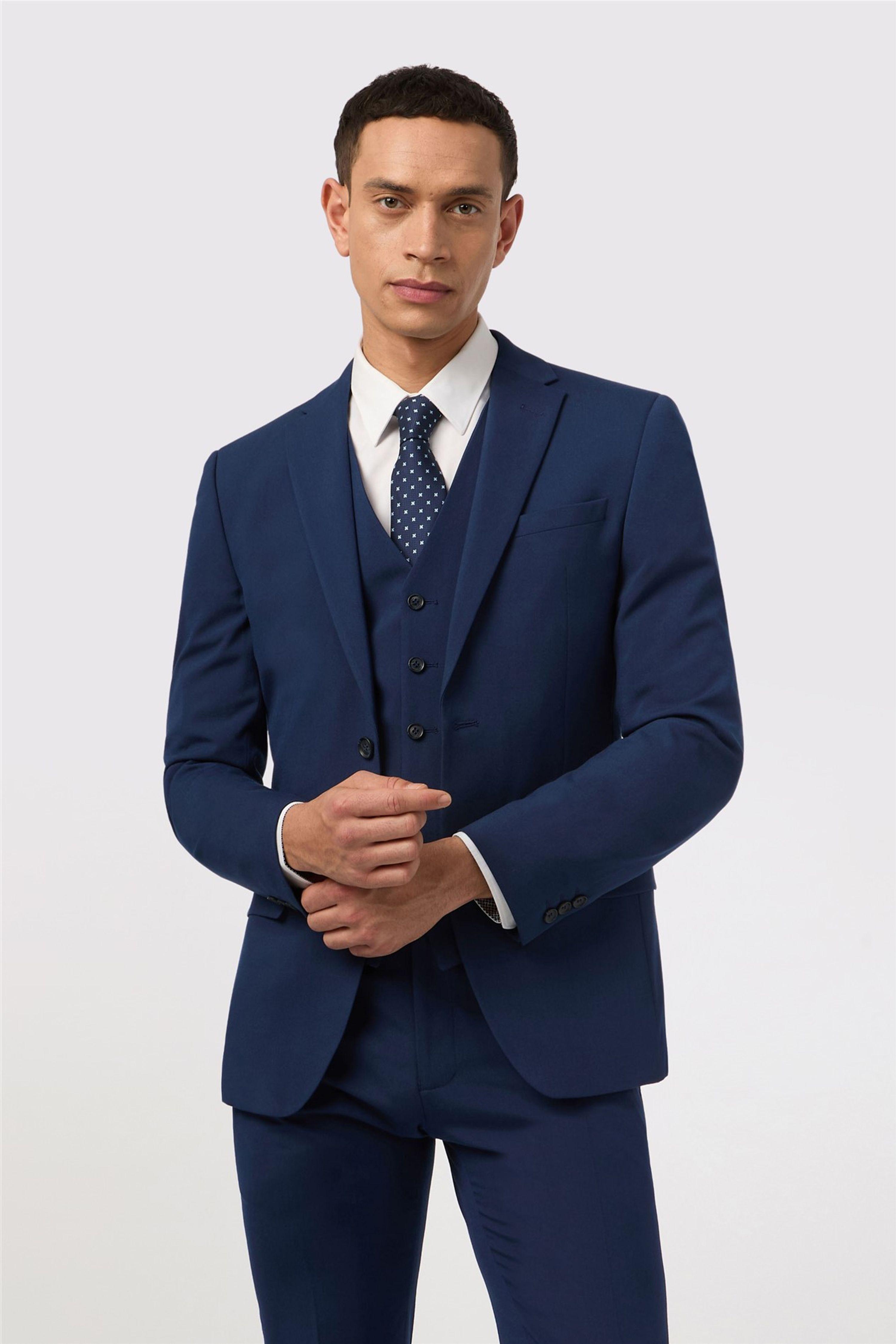 Single Breasted Two Button Slim Fit Suit Jacket by ANTIQUE ROGUE