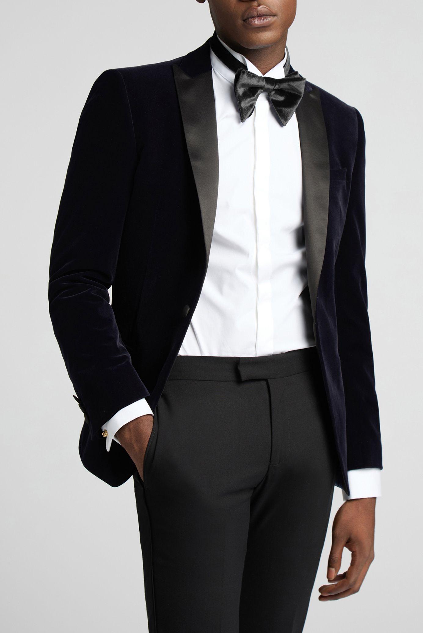 Slim Fit Velvet Dresswear Jacket by ANTIQUE ROGUE