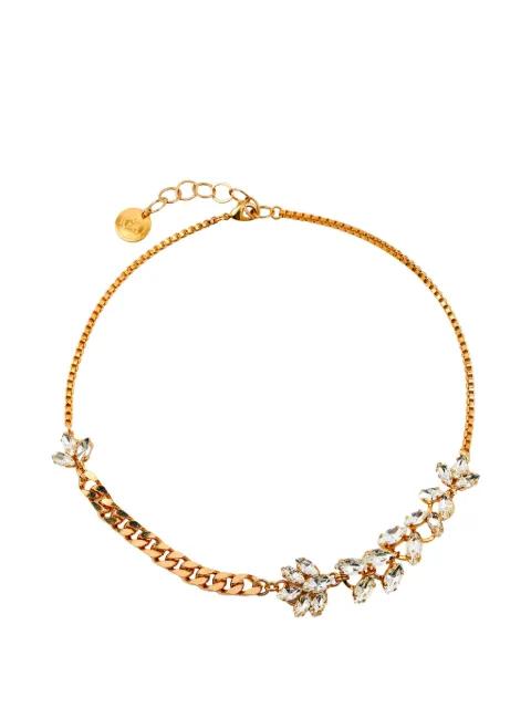 crystal-embellished necklace by ANTON HEUNIS