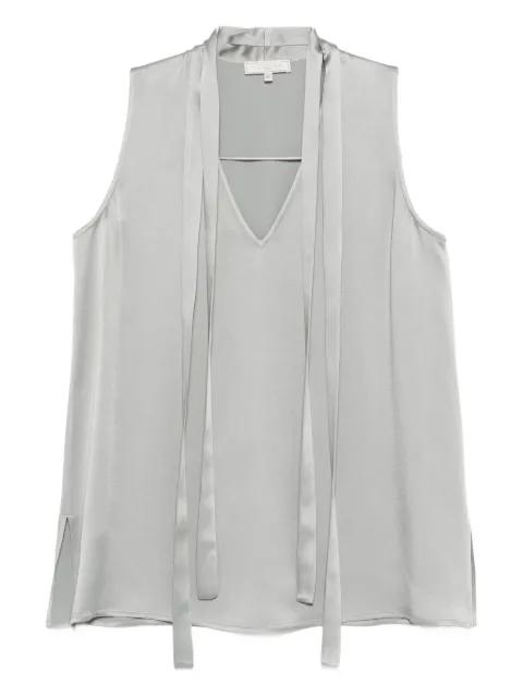 Abelia tie-neck blouse by ANTONELLI