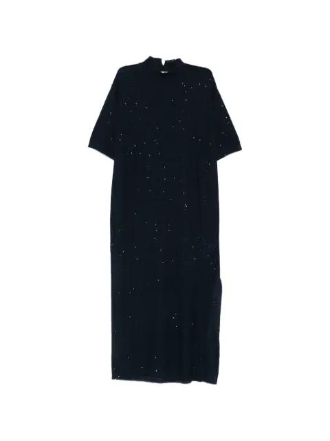 Garofano sequin-embellished knitted midi dress by ANTONELLI
