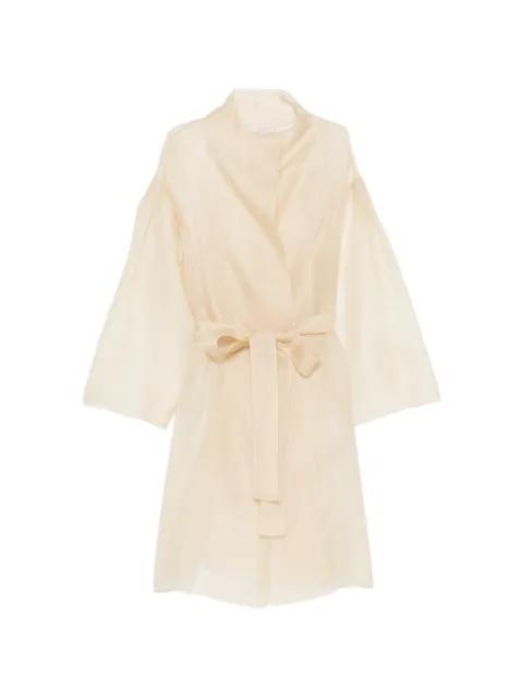 Gustav sheer silk jacket by ANTONELLI
