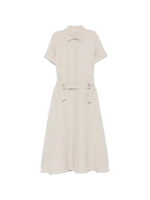 Moira belted panelled midi dress by ANTONELLI