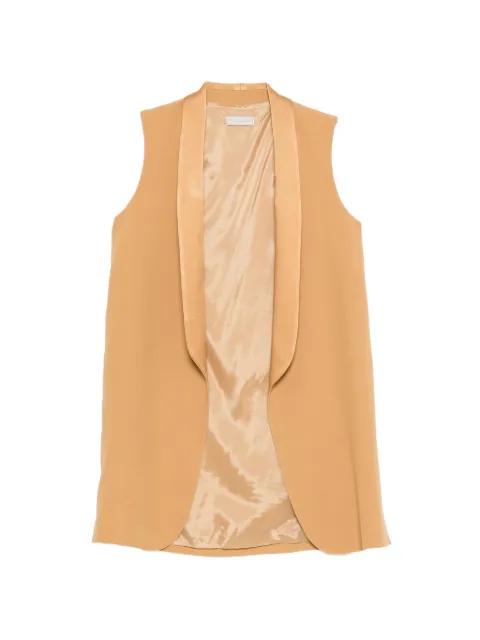 Wilde shawl-lapel sleeveless gilet by ANTONELLI
