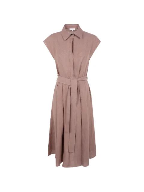 belted shirt dress by ANTONELLI