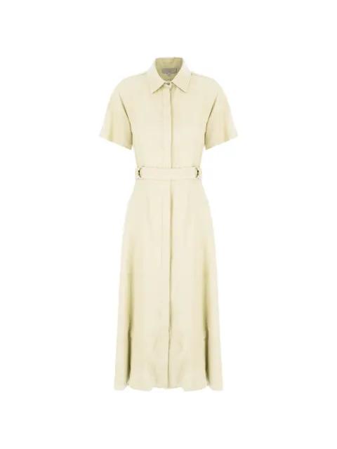 belted short-sleeve dress by ANTONELLI
