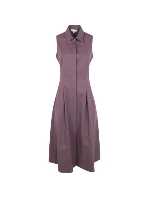 belted sleeveless midi dress by ANTONELLI