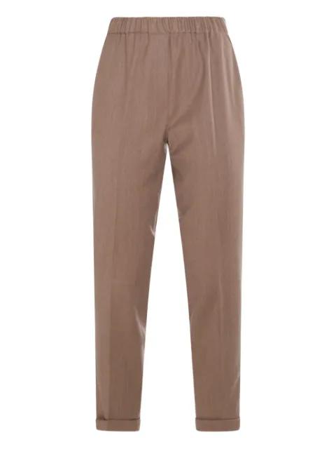 elastic-waist trousers by ANTONELLI