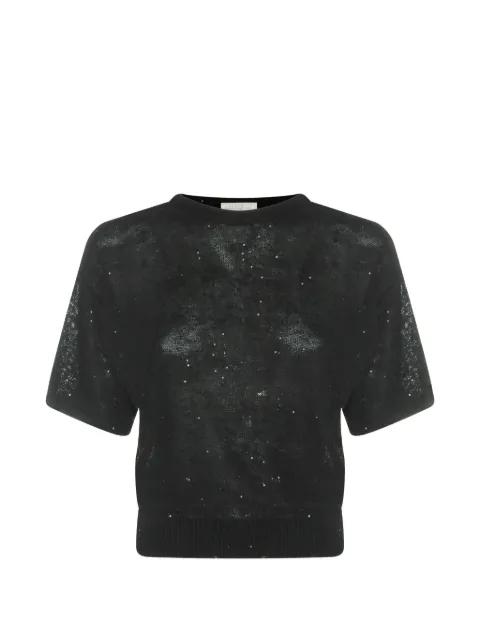embellished T-shirt by ANTONELLI