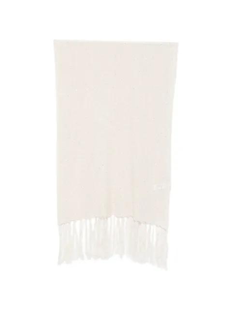 fringed scarf by ANTONELLI