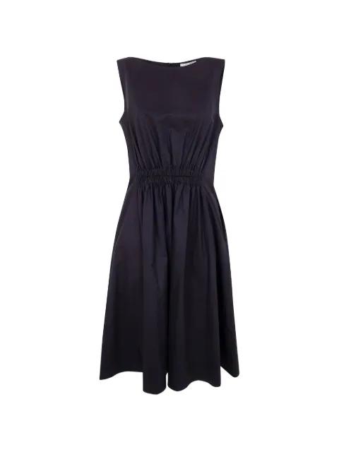 gathered-detail midi dress by ANTONELLI