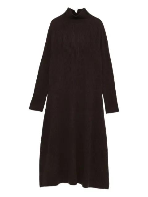 high-neck knit dress by ANTONELLI