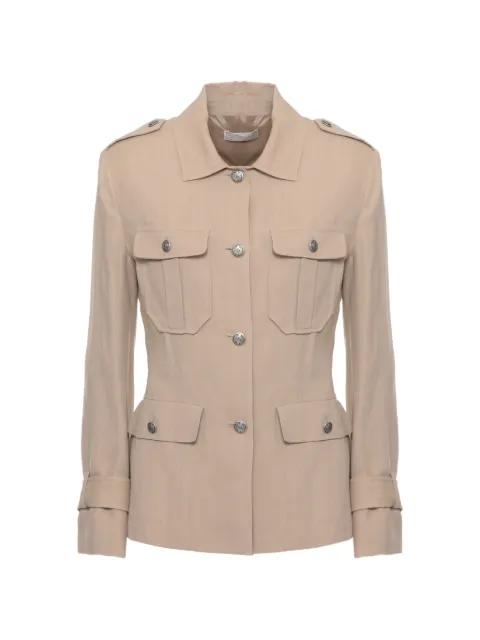 multi-pocket fitted jacket by ANTONELLI