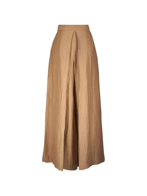 pleated palazzo pants by ANTONELLI