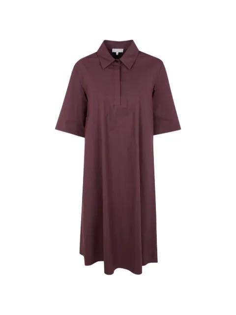 polo-collar short-sleeve dress by ANTONELLI