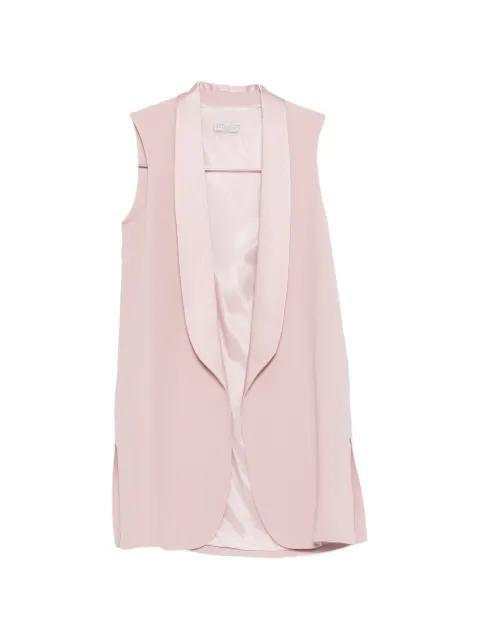 shawl-collar gilet by ANTONELLI