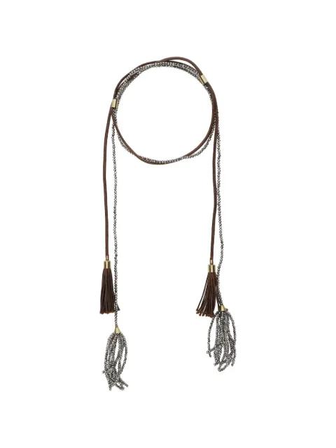 tassel beaded necklace by ANTONELLI