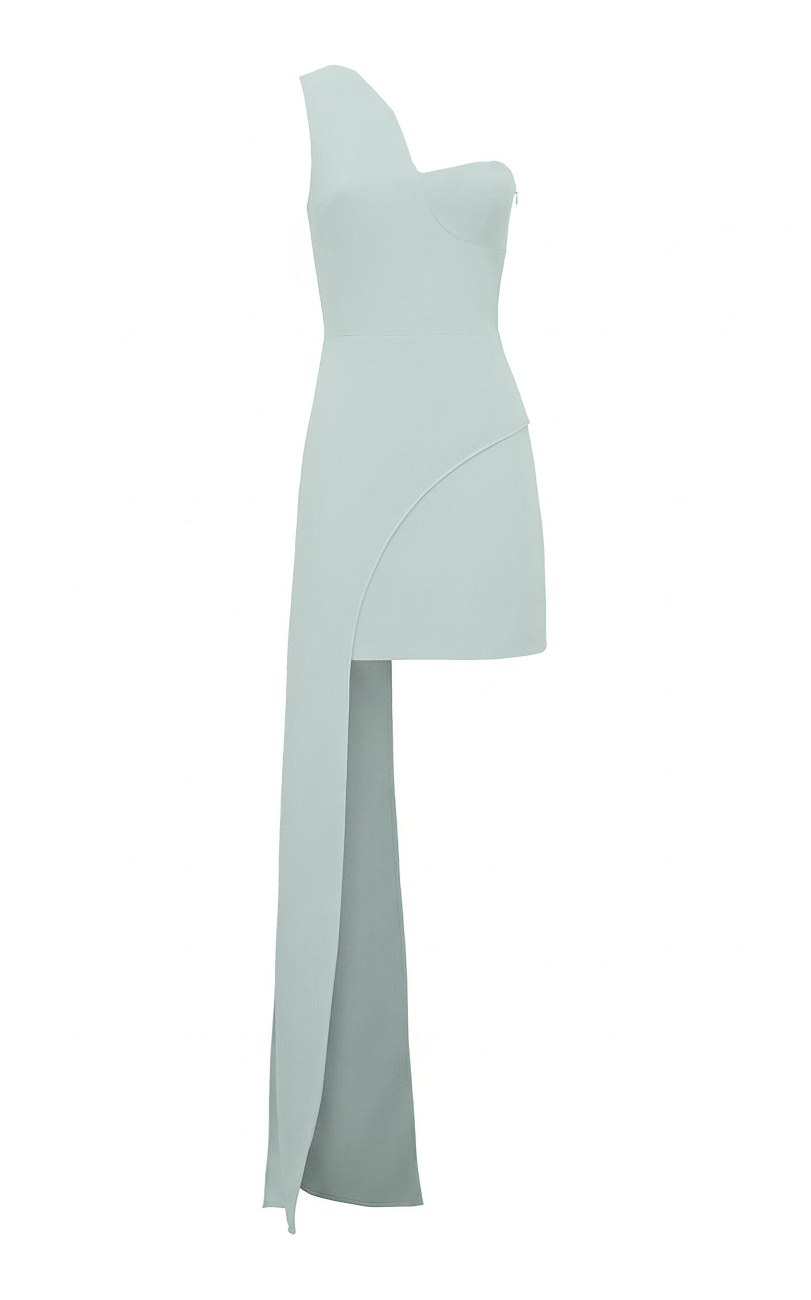 Antonio Grimaldi  Agatha Asymmetric Cady Mini Dress - Moda Operandi by ANTONIO GRIMALDI