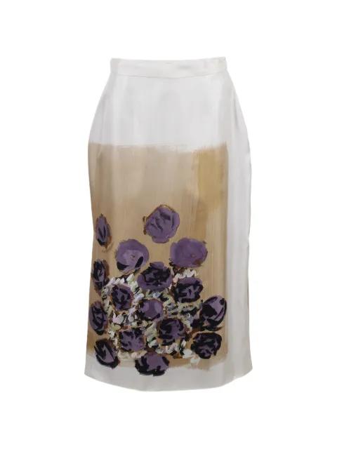 floral-print midi skirt by ANTONIO MARRAS