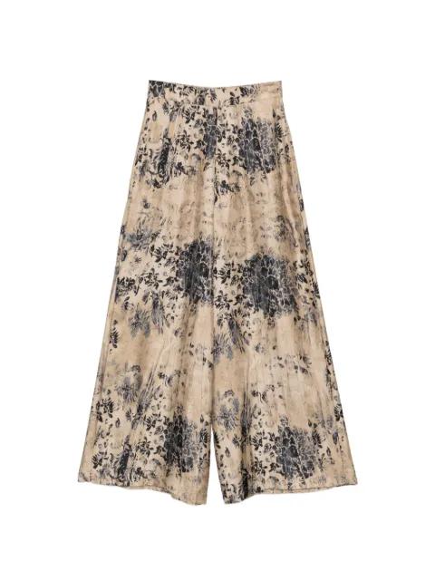 floral-print palazzo pants by ANTONIO MARRAS