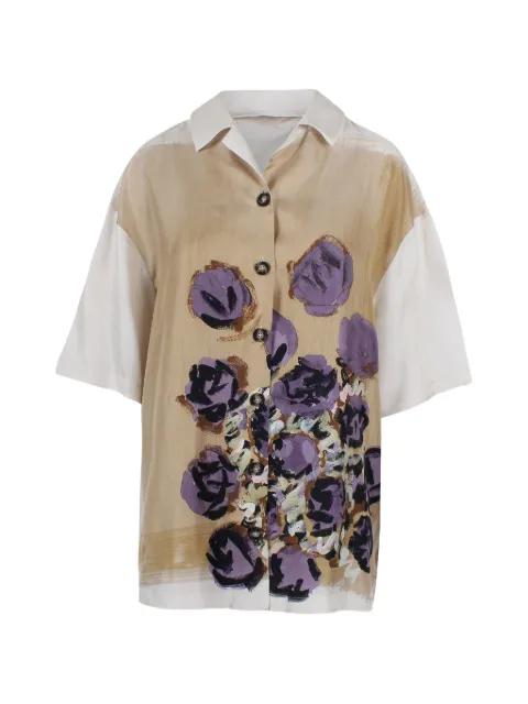 floral-print short-sleeve shirt by ANTONIO MARRAS