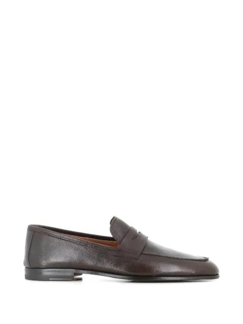 penny-strap leather loafers by ANTONIO MAURIZI