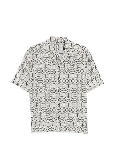 geometric-jacquard shirt by ANTONY MORATO